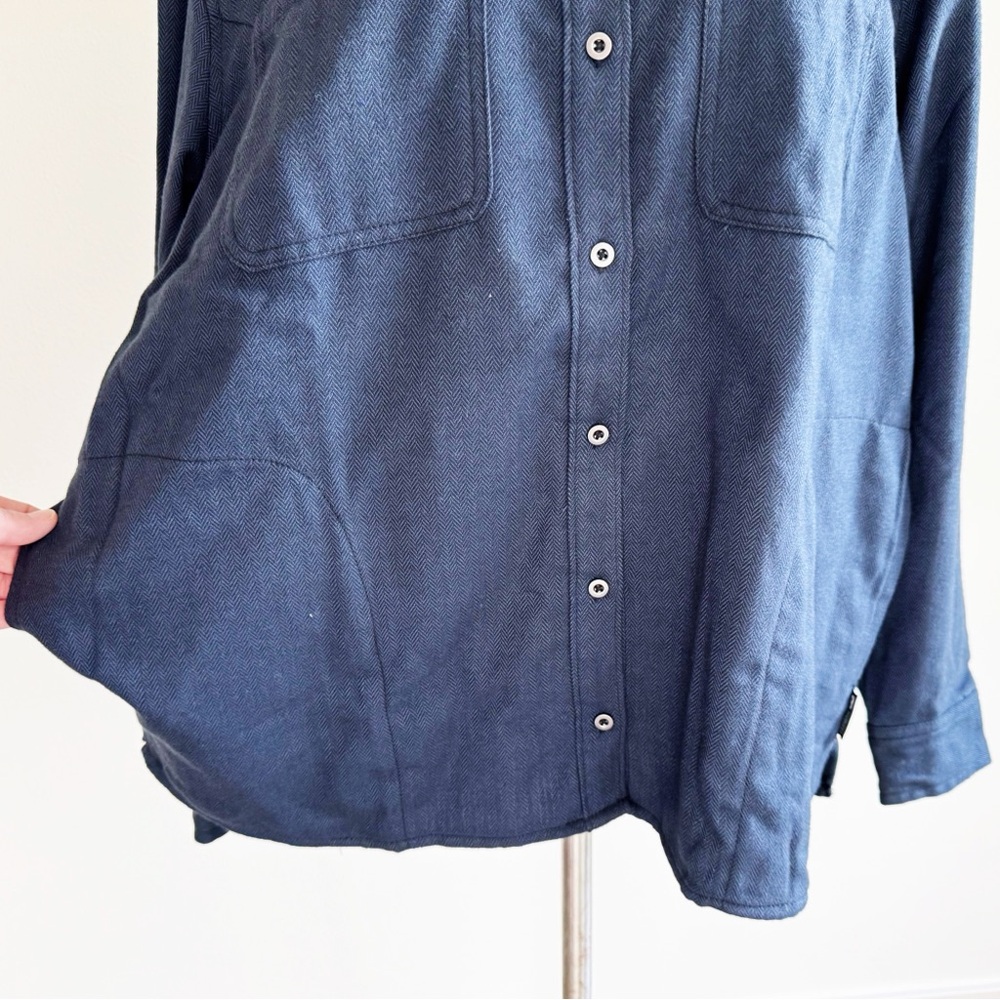 Outdoor Research Women’s Blue Flannel Shirt - Picture 9 of 14